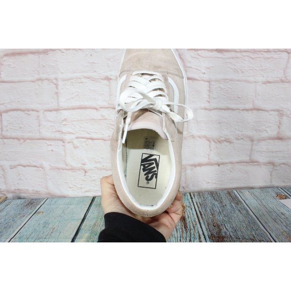 Vans Old Skool Tan Suede Scotchgard Lace Up Skate Shoes Sneakers M 7 L 8.5 - Picture 6 of 9
